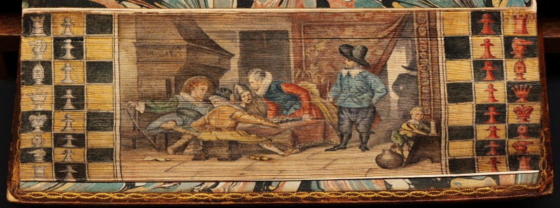 Illustration for article titled Fore-Edge Paintings: The Secret Works of Art Hidden Inside Book Pages